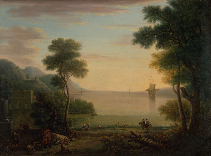 imagery writing exercise john wootton landscape painting